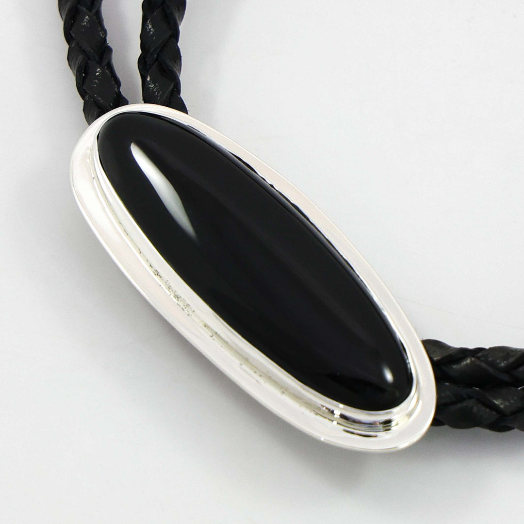 Onyx Bola Tie