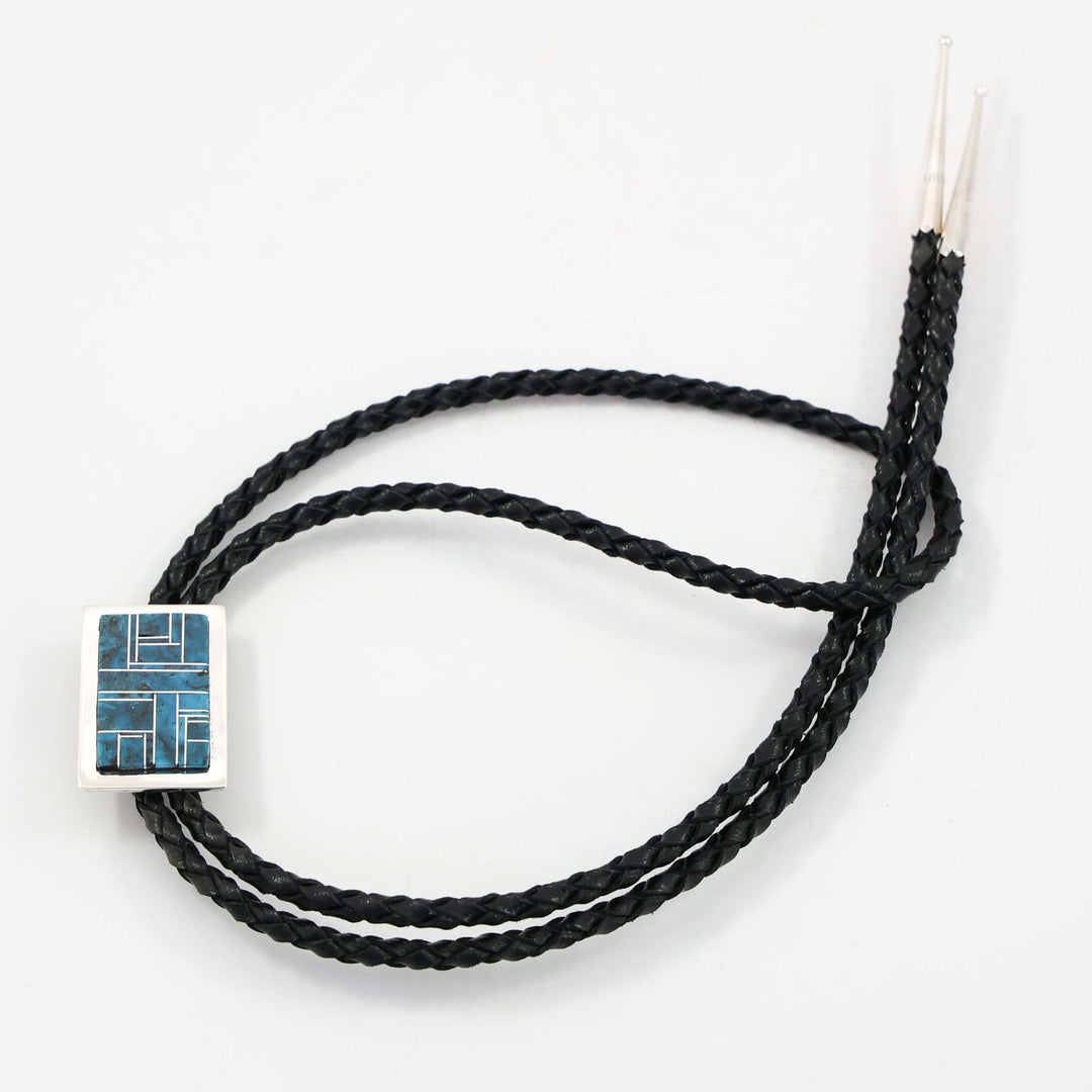 Inlay Turquoise Bola Tie