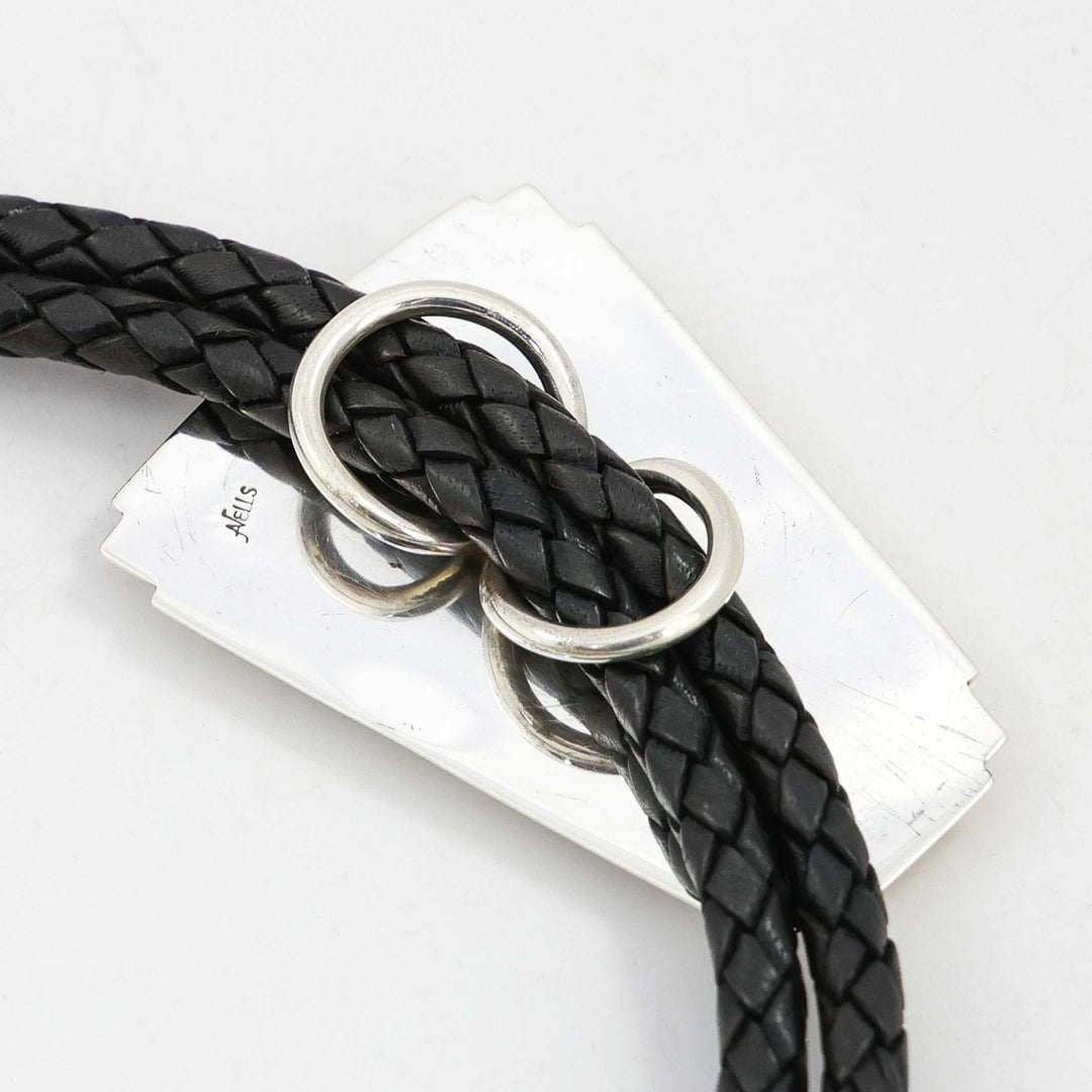 Multi-Stone Inlay Bola Tie