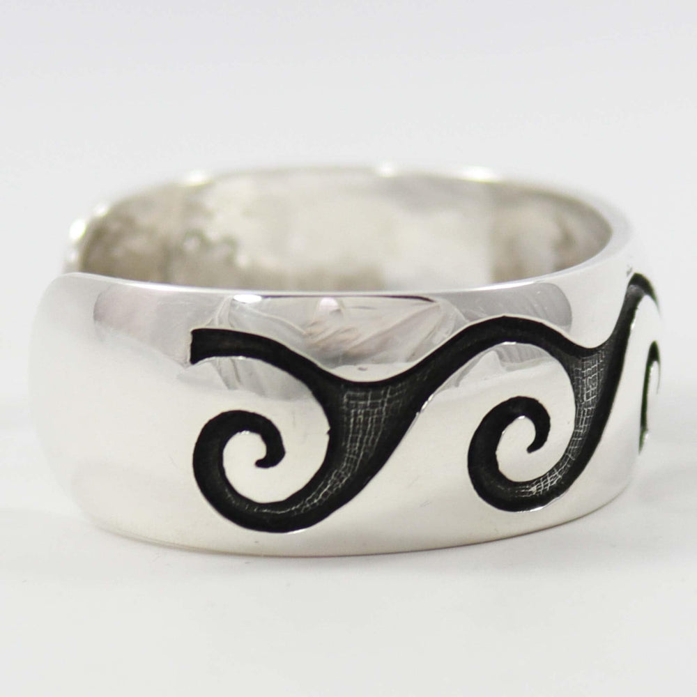 Water Wave Cuff by Anderson Koinva - Garland's