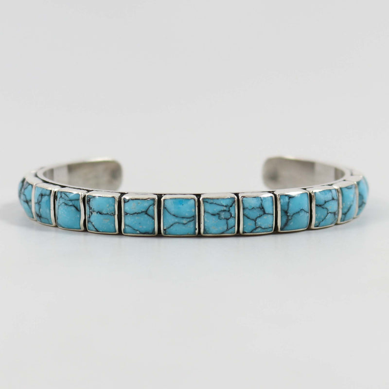 Turquoise Row Cuff