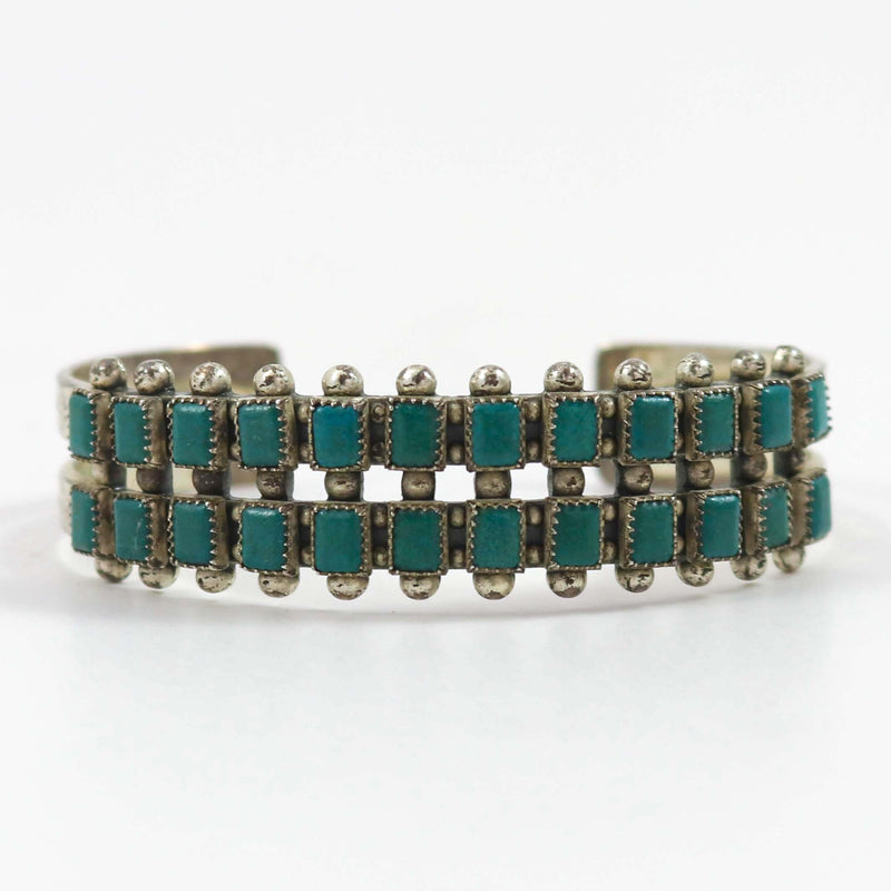 1940s Turquoise Row Cuff