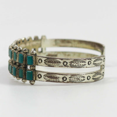 1940s Turquoise Row Cuff