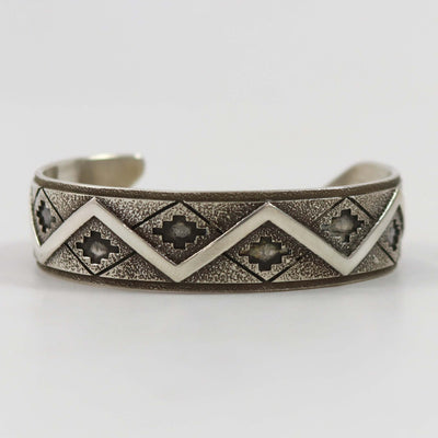 Silver Overlay Cuff