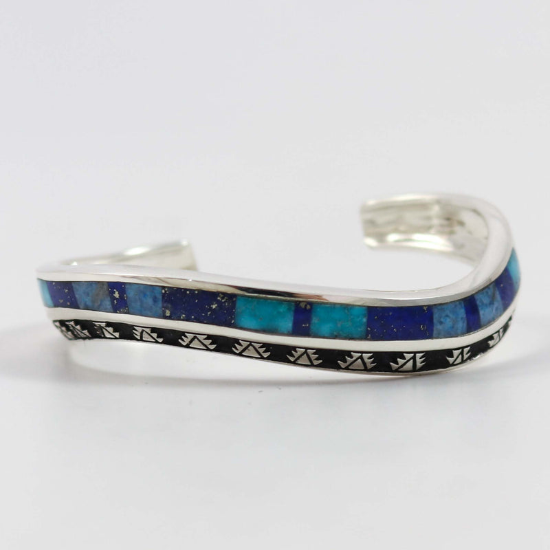 Lapis and Turquoise Cuff