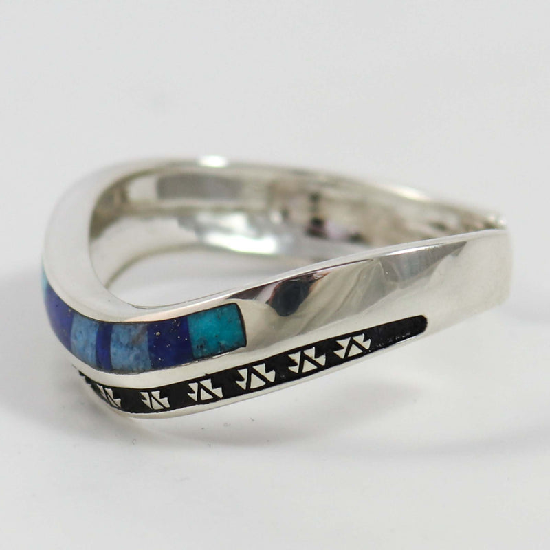 Lapis and Turquoise Cuff