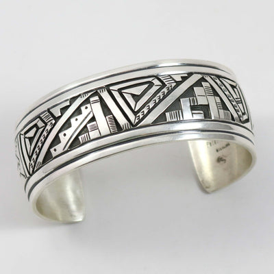 Silver Overlay Cuff