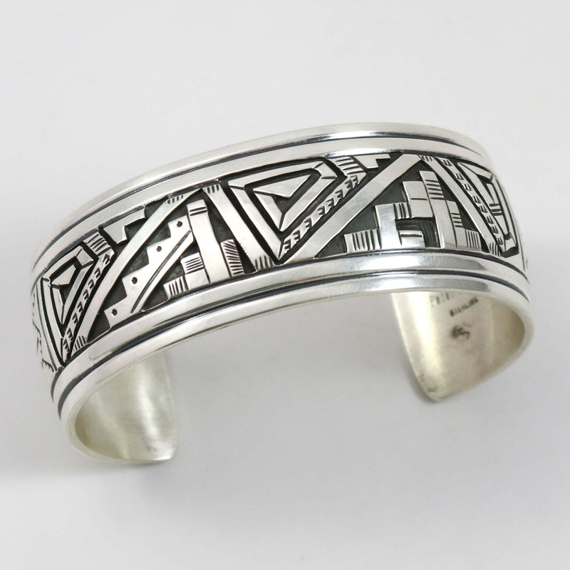 Silver Overlay Cuff