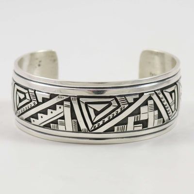 Silver Overlay Cuff