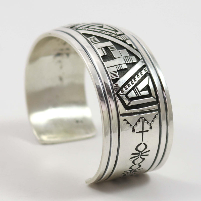 Silver Overlay Cuff
