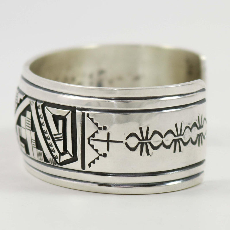 Silver Overlay Cuff