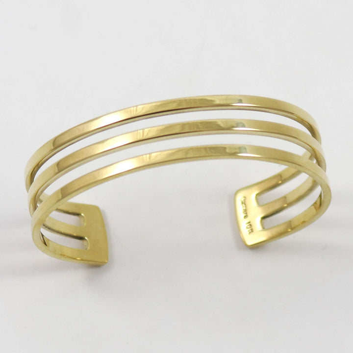 18k Gold Strata Cuff