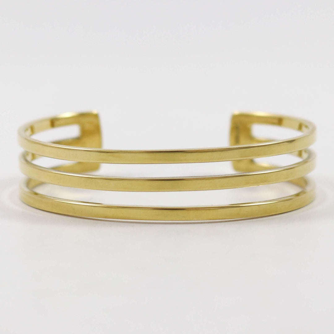 18k Gold Strata Cuff