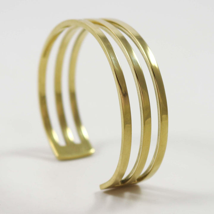 18k Gold Strata Cuff