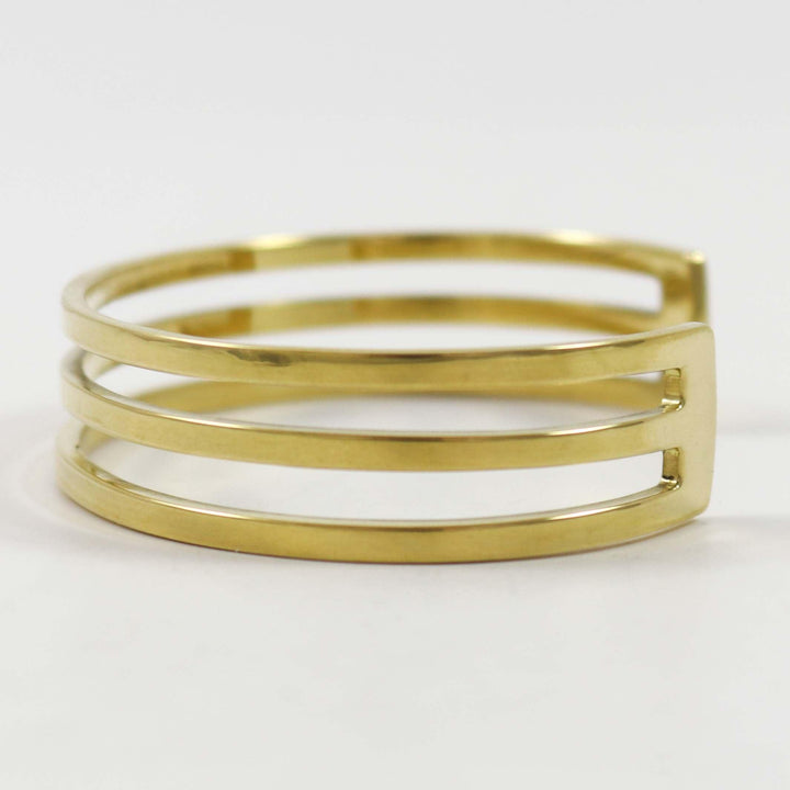 18k Gold Strata Cuff