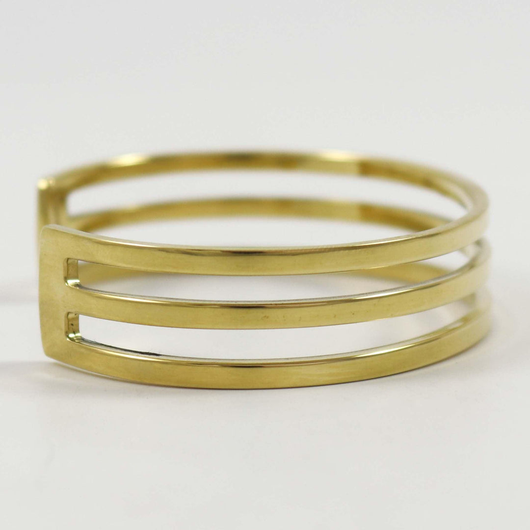 18k Gold Strata Cuff