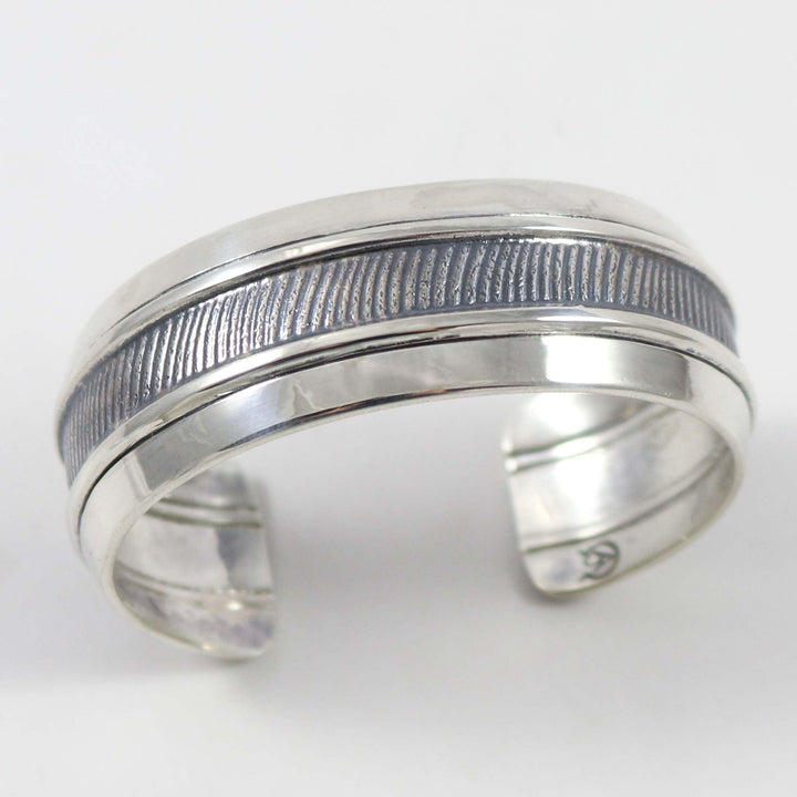 Textured Silver Cuff