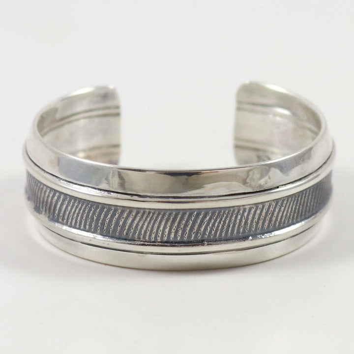 Textured Silver Cuff