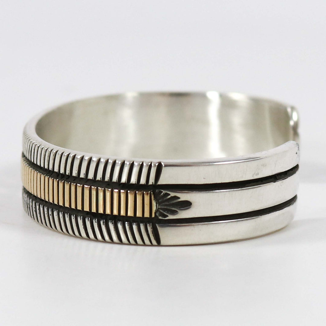 Gold and Silver Cuff