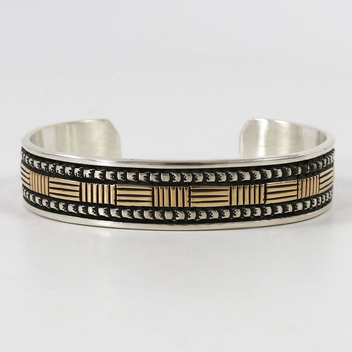 Gold and Silver Cuff by Bruce Morgan - Garland's