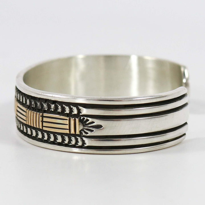 Gold and Silver Cuff by Bruce Morgan - Garland's