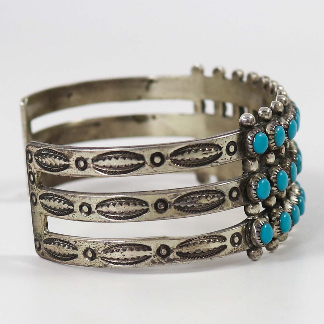 1950s Turquoise Row Cuff