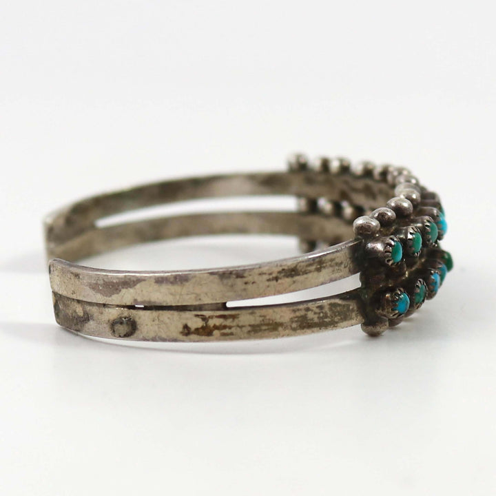 1940s Turquoise Row Cuff