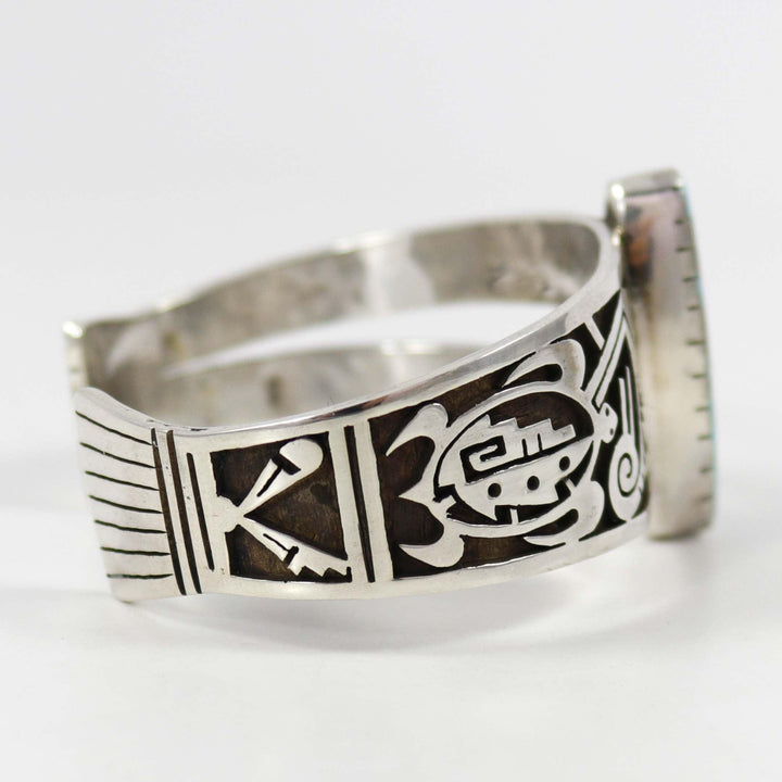 Turquoise Turtle Cuff by Jason Takala Jr. - Garland's
