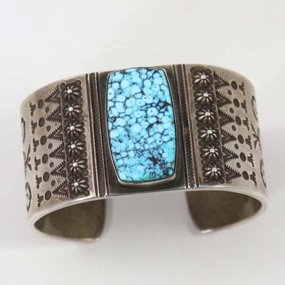 Kingman Turquoise Cuff by Edison Smith - Garland's