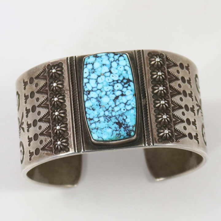 Kingman Turquoise Cuff by Edison Smith - Garland's