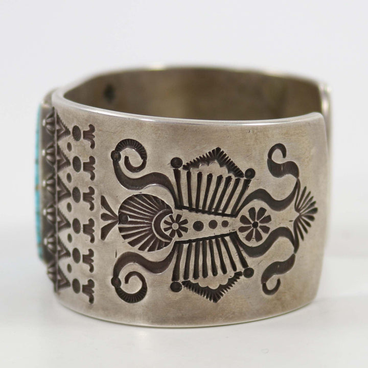 Kingman Turquoise Cuff by Edison Smith - Garland's