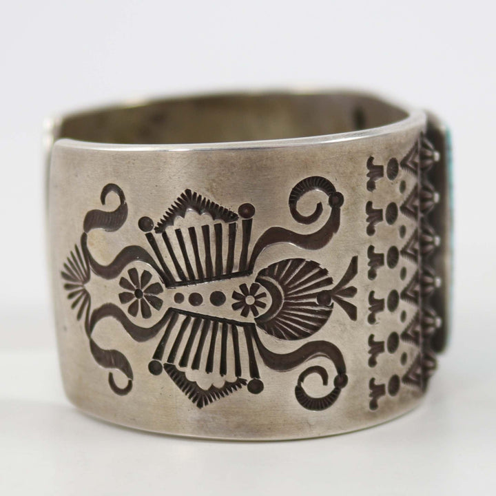 Kingman Turquoise Cuff by Edison Smith - Garland's