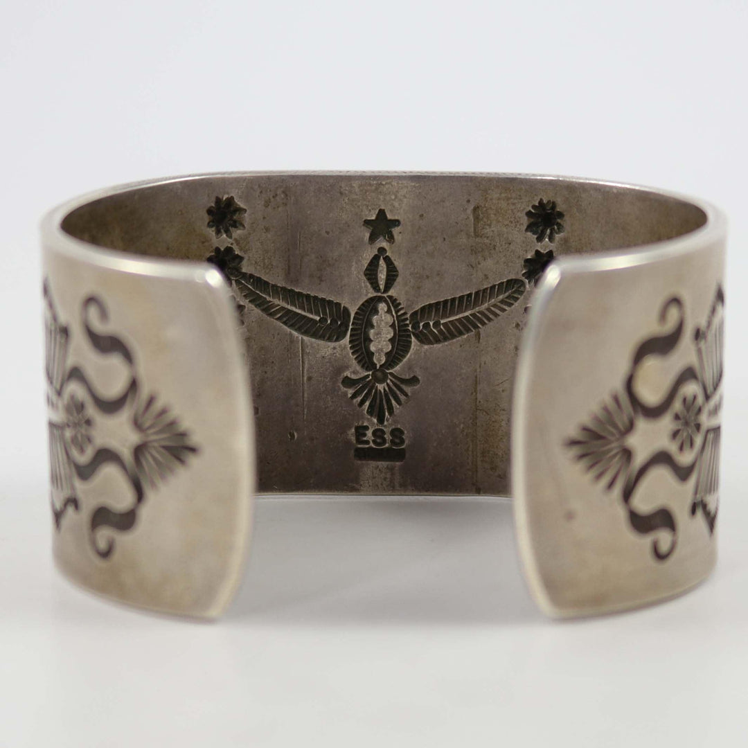 Kingman Turquoise Cuff by Edison Smith - Garland's
