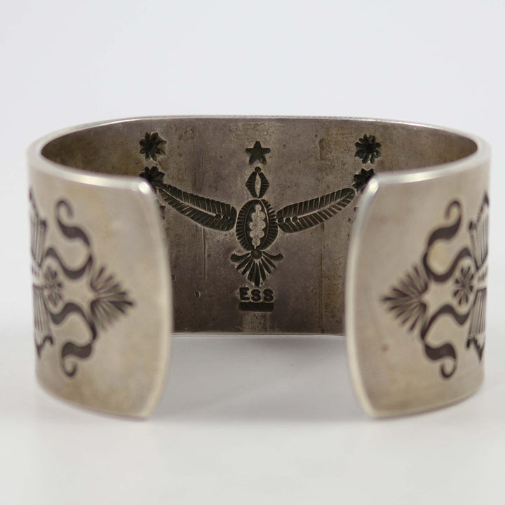 Kingman Turquoise Cuff by Edison Smith - Garland's