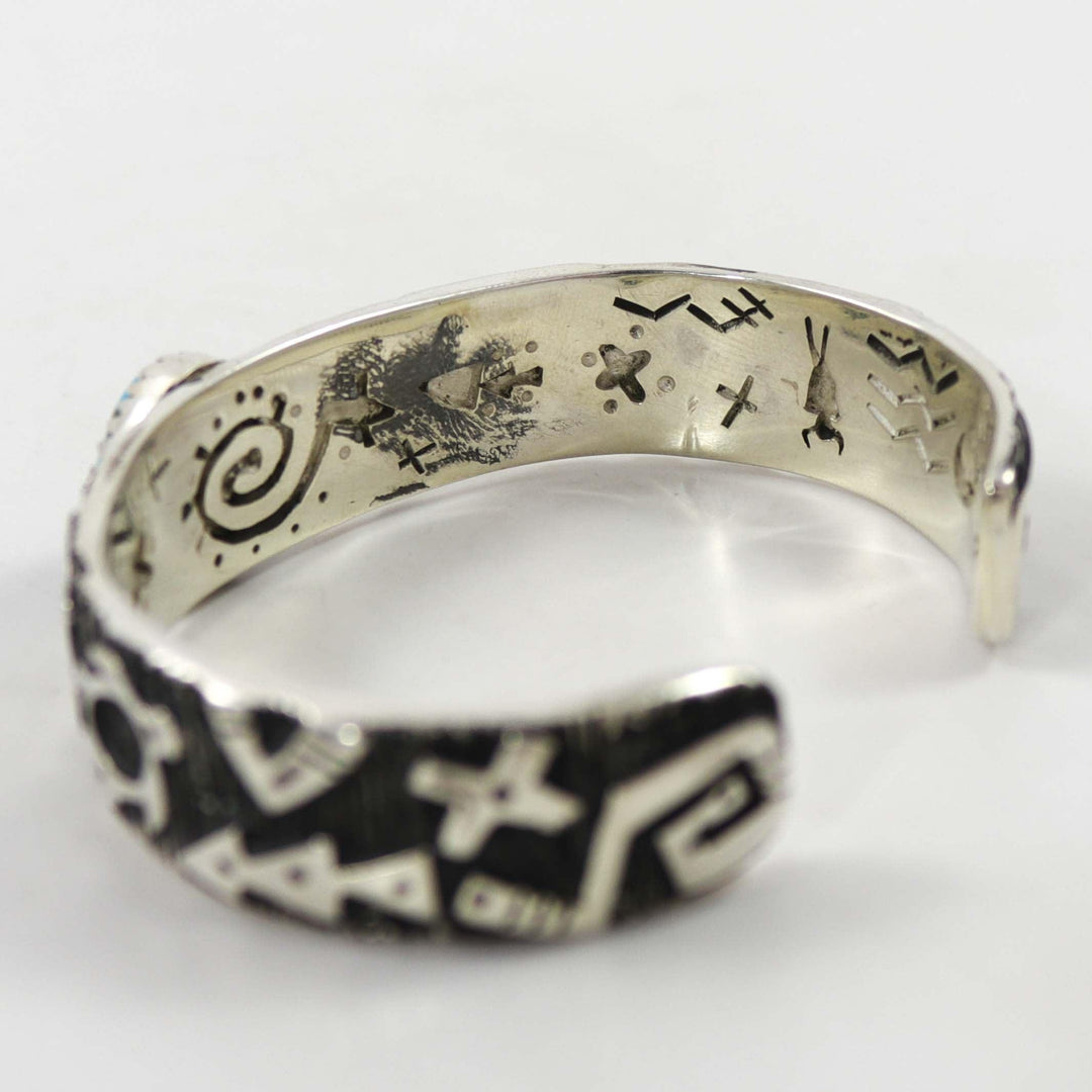 Candelaria Turquoise Cuff by Kee Yazzie - Garland's