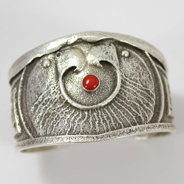 Coral Parrot Cuff by Anthony Lovato - Garland's