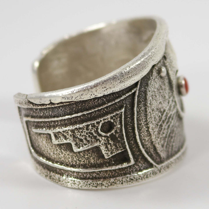 Coral Parrot Cuff by Anthony Lovato - Garland's