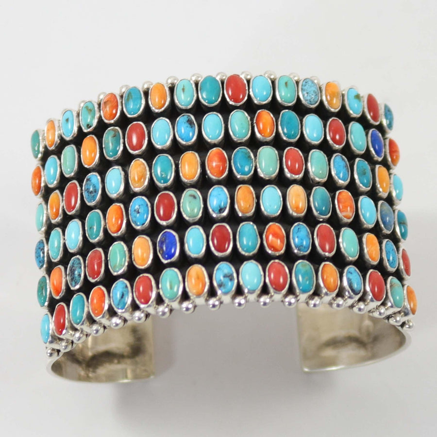 Multi-Stone Row Cuff by Dee Nez - Garland's