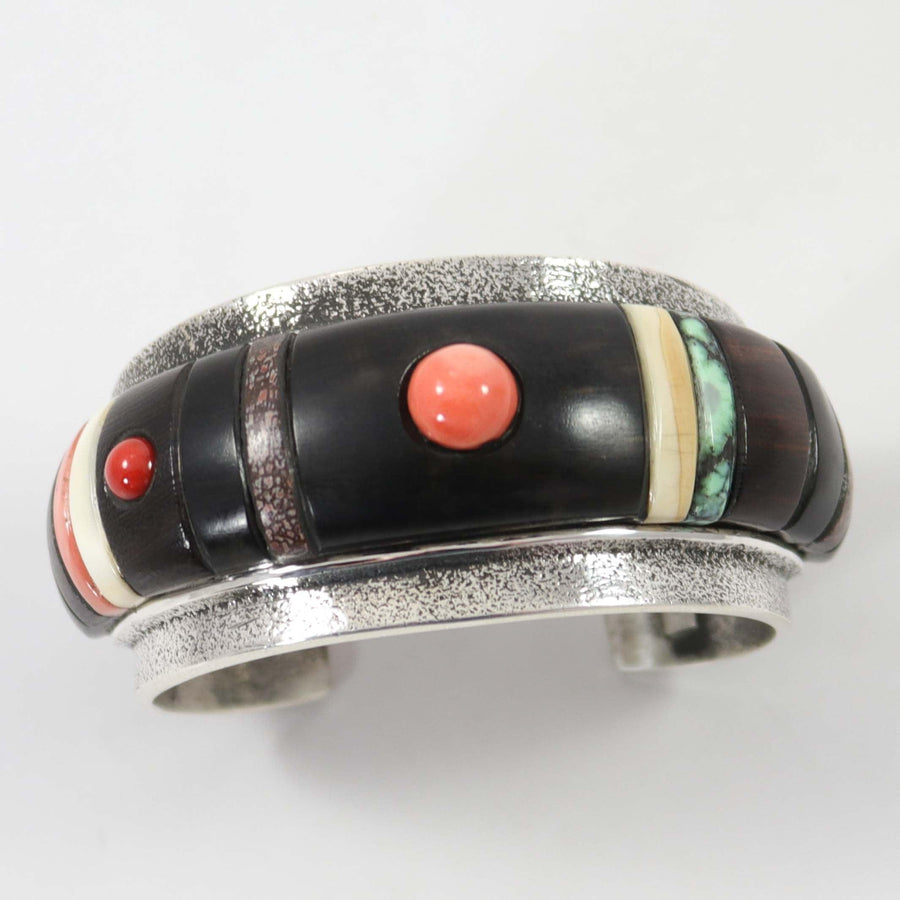 Rounded Inlay Cuff by Edison Cummings - Garland's