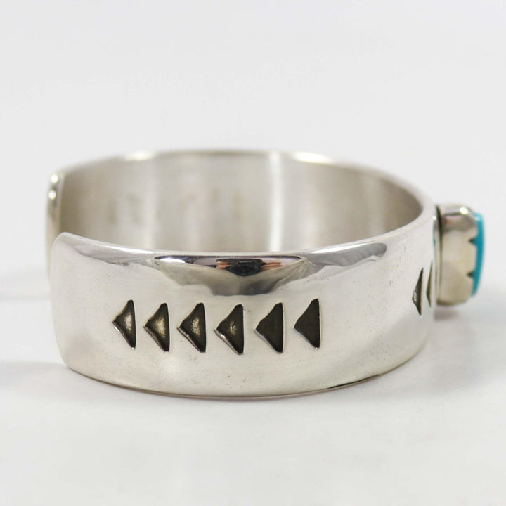 Kingman Turquoise Cuff by Waddie Crazyhorse - Garland's