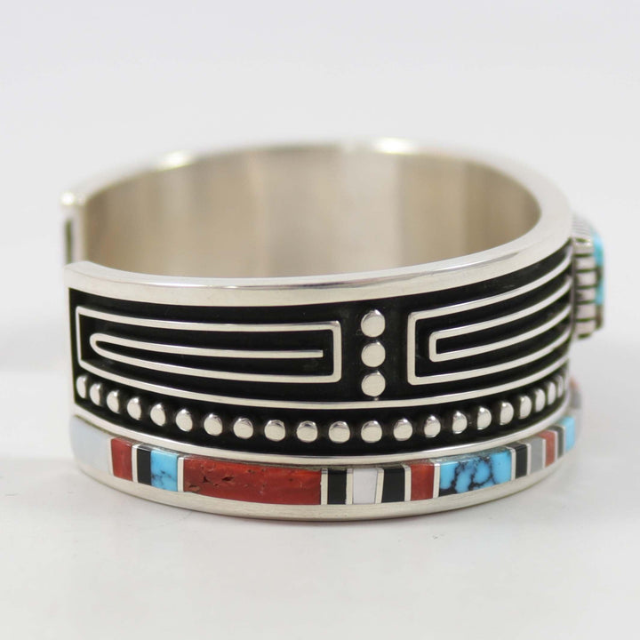 Multi-Stone Inlay Cuff by Albert Nells - Garland's