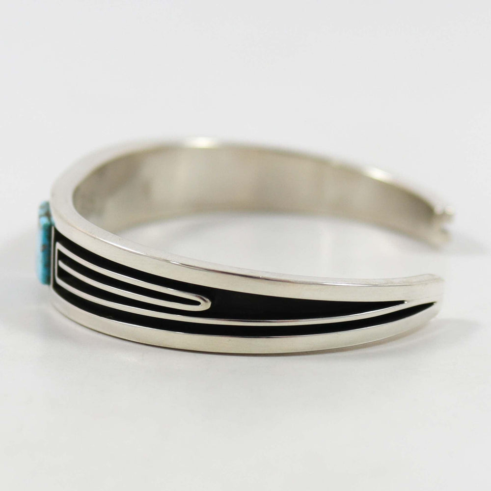 Kingman Turquoise Cuff by Albert Nells - Garland's
