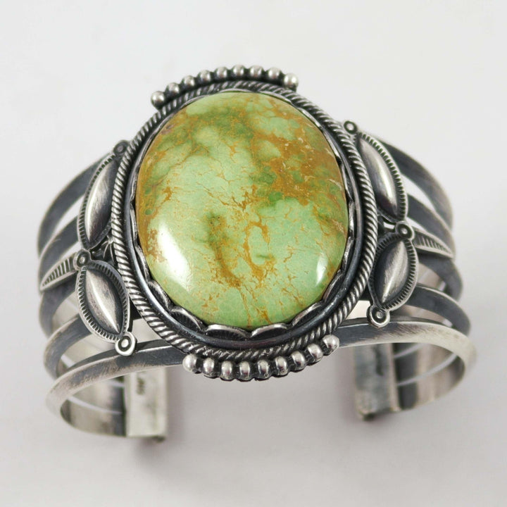Emerald Valley Turquoise Cuff by Steve Arviso - Garland's