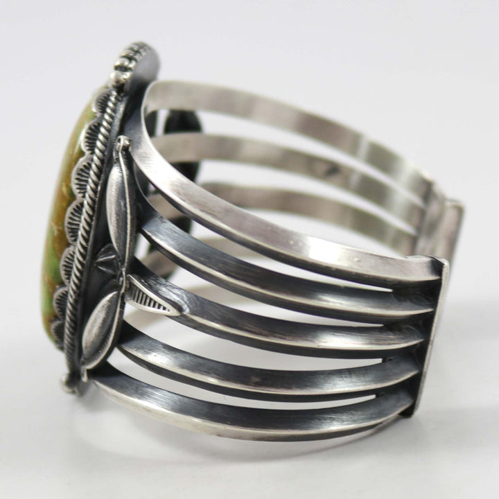 Emerald Valley Turquoise Cuff by Steve Arviso - Garland's