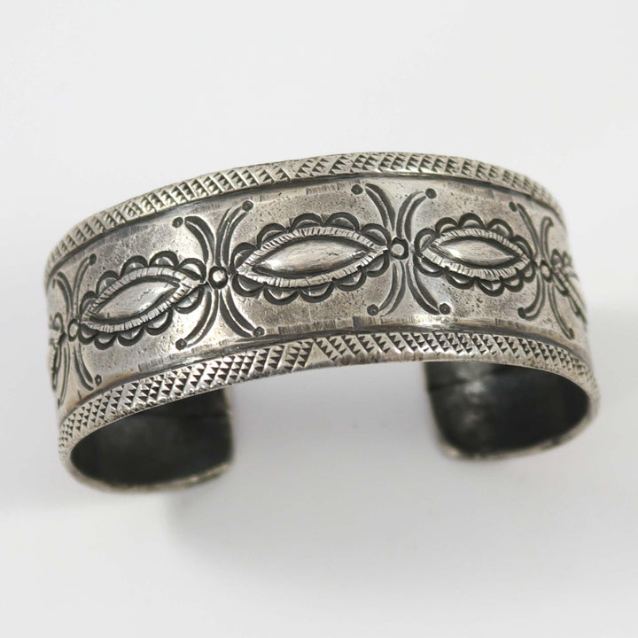 Coin Silver Cuff by Jock Favour - Garland's