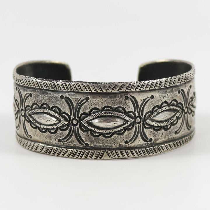Coin Silver Cuff by Jock Favour - Garland's