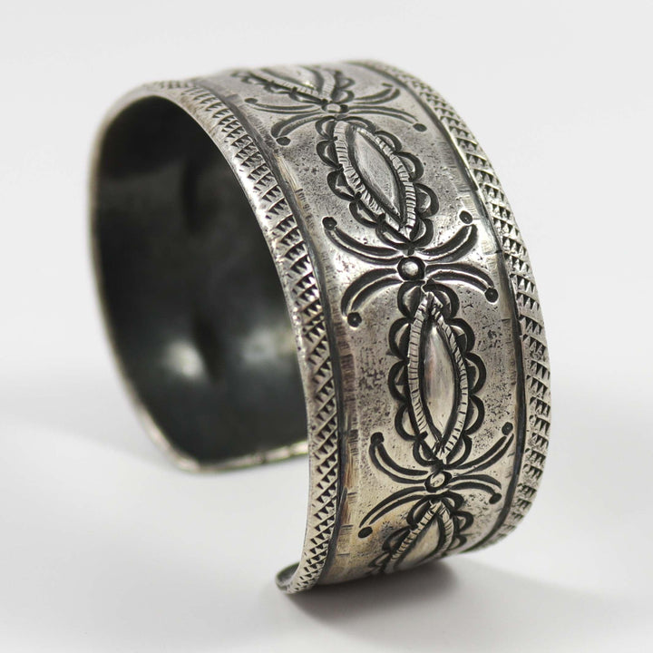 Coin Silver Cuff by Jock Favour - Garland's