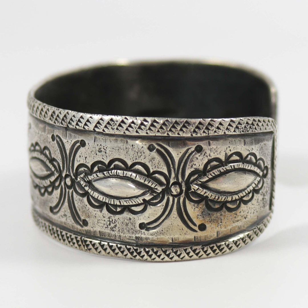 Coin Silver Cuff by Jock Favour - Garland's