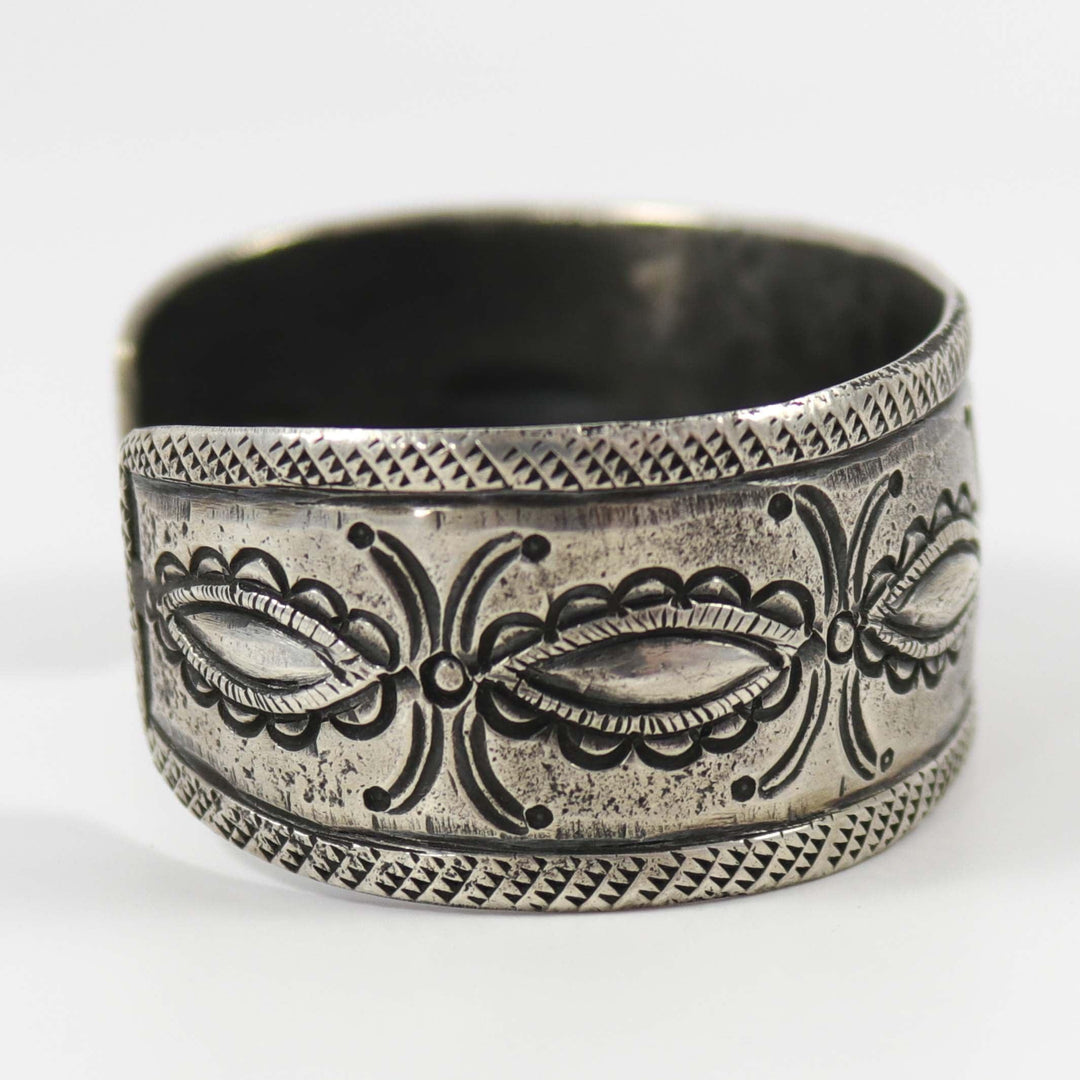 Coin Silver Cuff by Jock Favour - Garland's
