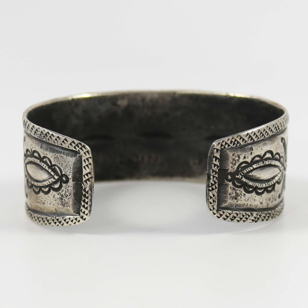 Coin Silver Cuff by Jock Favour - Garland's